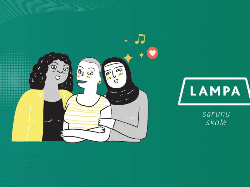 Sarunu skola LAMPA atklāj 2021. gada rudens semestri