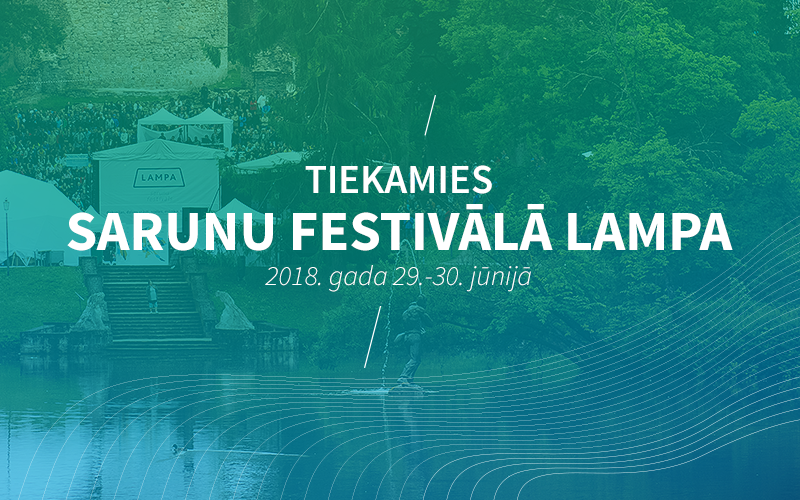 Aicina iedegt Sarunu festivālu LAMPA, piesakot savus pasākumus 